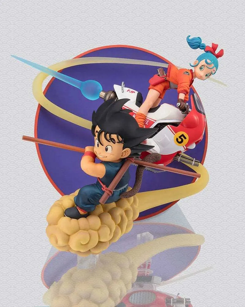 Dragon Ball Figuarts ZERO PVC Statue Son Goku & Bulma 18 cm - Smalltinytoystore