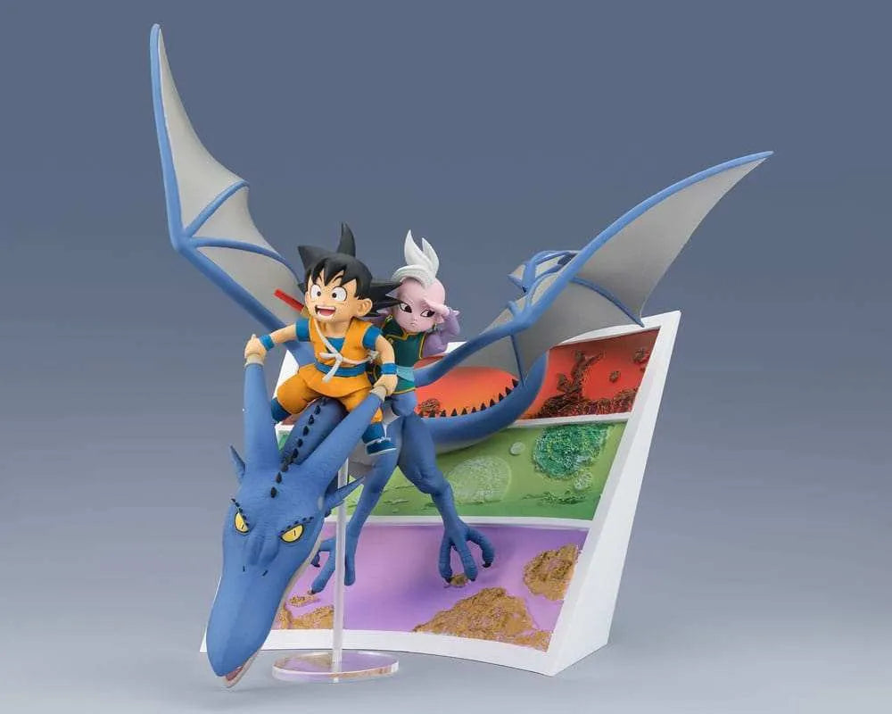 Dragon Ball Figuarts ZERO PVC Statue Son Goku (mini) & Supreme Kai (mini) Welcome to the great Adventure! 23 cm - Smalltinytoystore