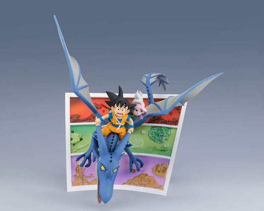 Dragon Ball Figuarts ZERO PVC Statue Son Goku (mini) & Supreme Kai (mini) Welcome to the great Adventure! 23 cm - Smalltinytoystore