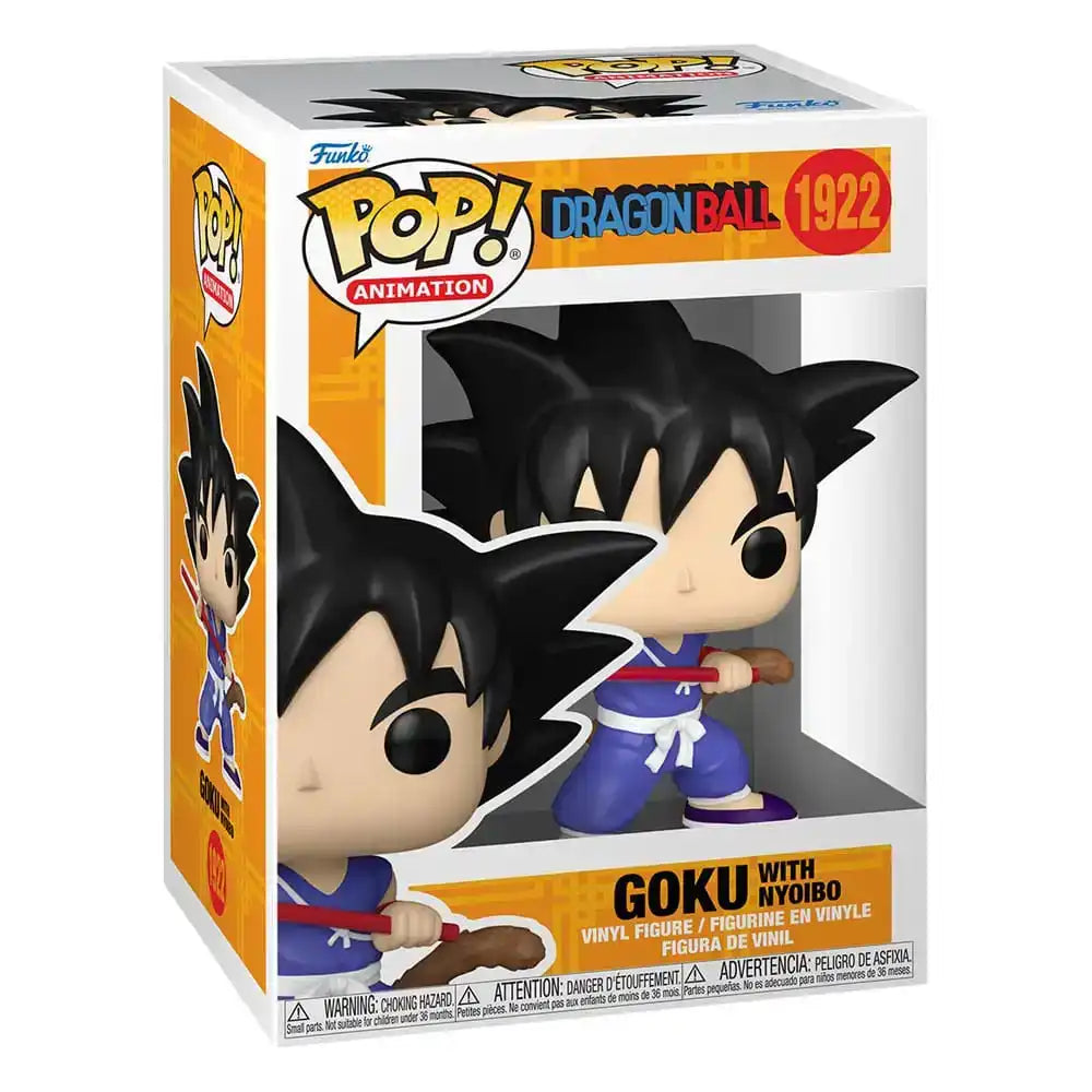 Dragon Ball POP! Animation Vinyl Figur Goku(Nyoibou) 9 cm - Smalltinytoystore