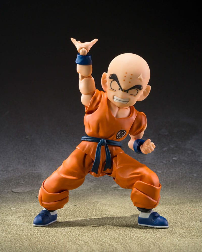 Dragon Ball S.H.Figuarts Actionfigur Krillin Son Goku´s old Friend 11 cm - Smalltinytoystore