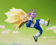 Dragon Ball S.H.Figuarts Actionfigur Super Saiyan Level 3 Vegeta (mini) Daima 8 cm - Smalltinytoystore