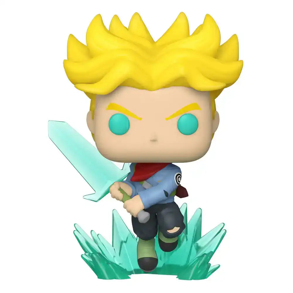 Dragon Ball Super POP! Animation Vinyl Figur SS Trunks w/ Sword 9 cm - Smalltinytoystore