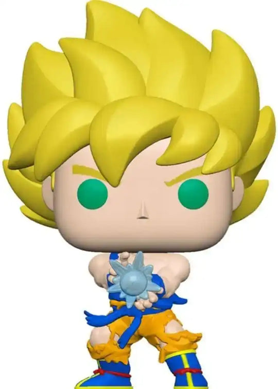 Dragon Ball Super POP! Animation Vinyl Figur SSGokuW/KamehmhWve(DGLT) 9 cm - Smalltinytoystore