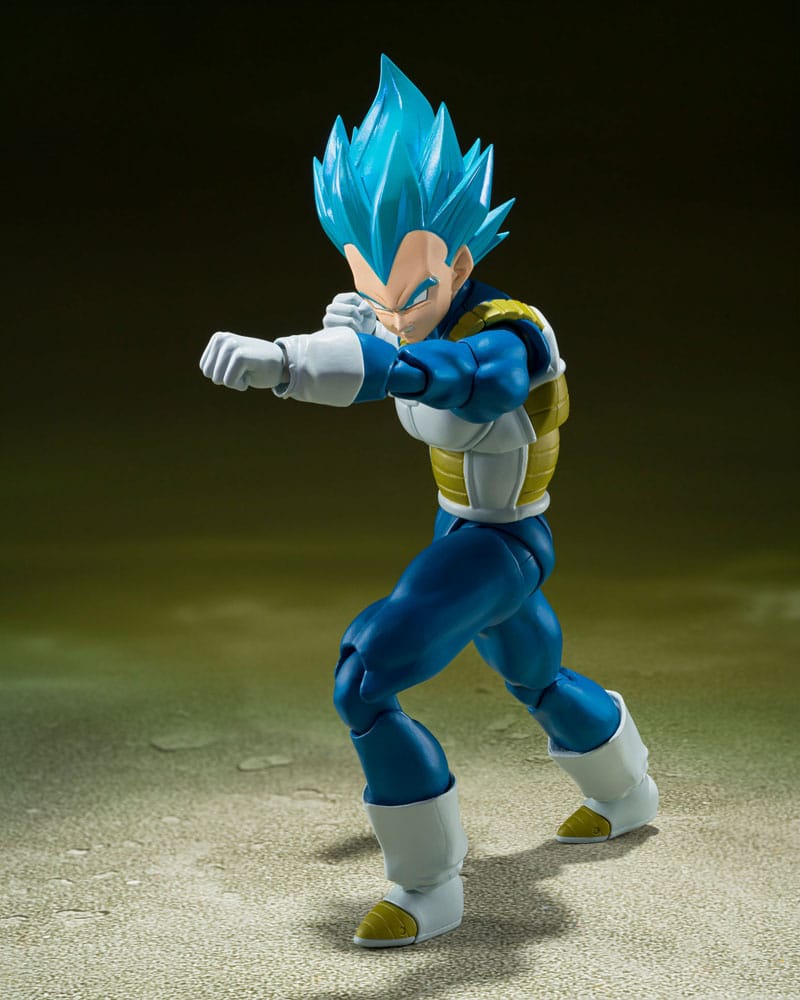 Dragon Ball Super S.H. Figuarts Actionfigur Super Saiyan God Super Saiyan Vegeta -Unwavering Saiyan Pride- 14 cm - Smalltinytoystore