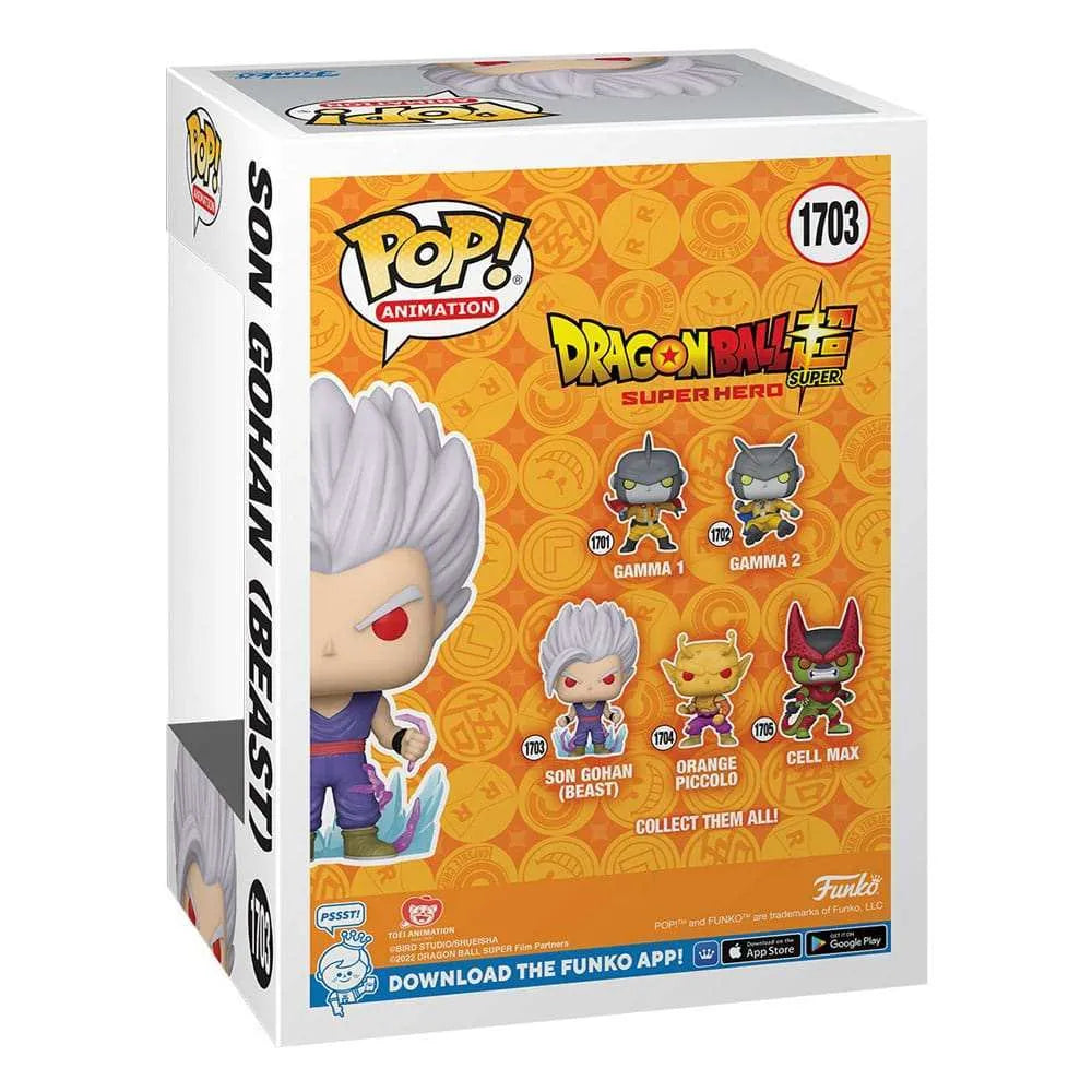 Dragon Ball Super: Super Hero POP! Animation Vinyl Figuren Gohan UI w/CH(GW) 9 cm Sortiment (6) - Smalltinytoystore