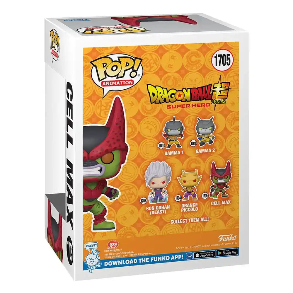Dragon Ball Super: Super Hero POP! Vinyl Figur Cell Max 9 cm - Smalltinytoystore