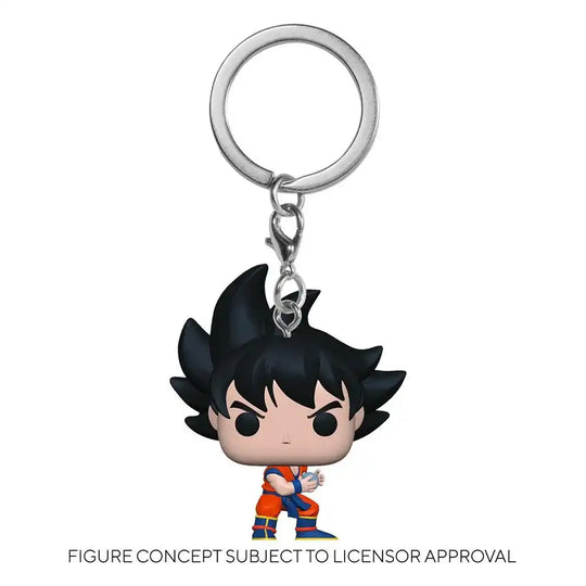 Dragon Ball Z Pocket POP! Vinyl Schlüsselanhänger 4 cm Goku w/Kamehameha Display (12) - Smalltinytoystore