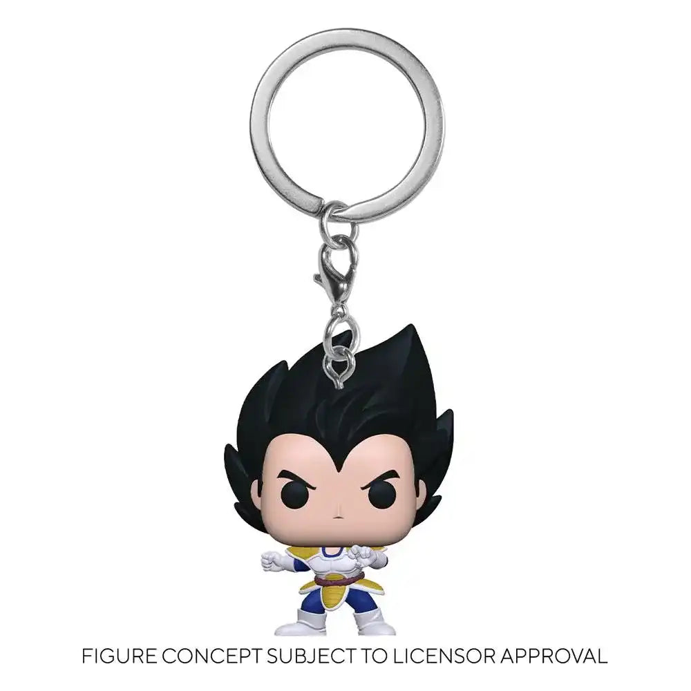 Dragon Ball Z Pocket POP! Vinyl Schlüsselanhänger 4 cm Vegeta Display (12) - Smalltinytoystore