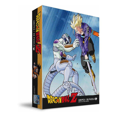 Dragon Ball Z Puzzle mit 3D-Effekt Trunks vs Frieza (100 Teile) - Smalltinytoystore