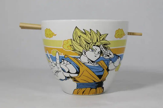 Dragon Ball Z Ramen-Schüssel mit Stäbchen Goku 473 ml - Smalltinytoystore