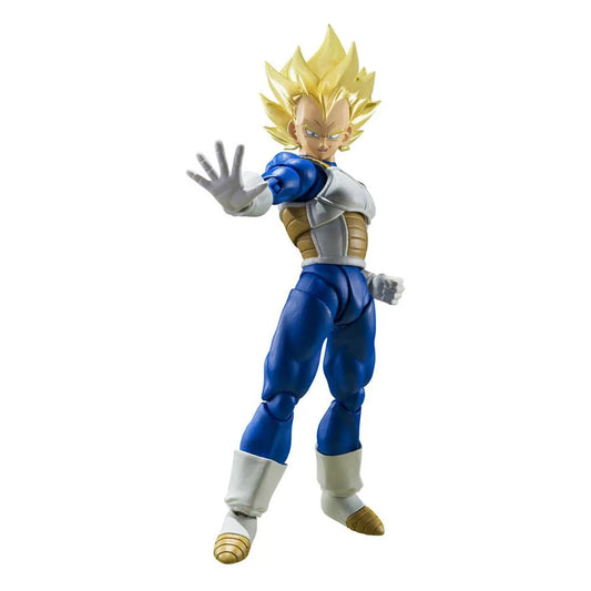 Dragon Ball Z S.H. Figuarts Actionfigur Super Saiyan Vegeta (Awakened Super Saiyan Blood) 14 cm - Smalltinytoystore