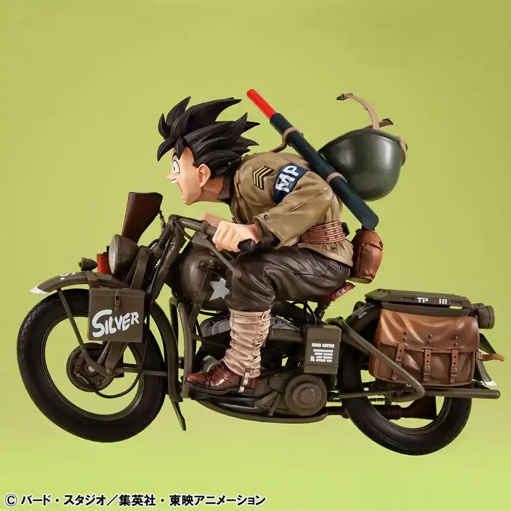 Dragonball Z 05 Desktop Real McCoy PVC Diorama Son Goku & Bike 18 cm