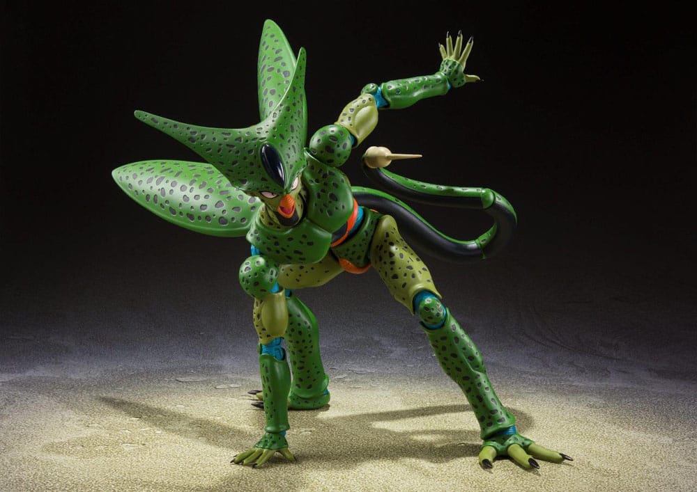 Dragonball Z S.H. Figuarts Actionfigur Cell First Form Reissue 17 cm - Smalltinytoystore