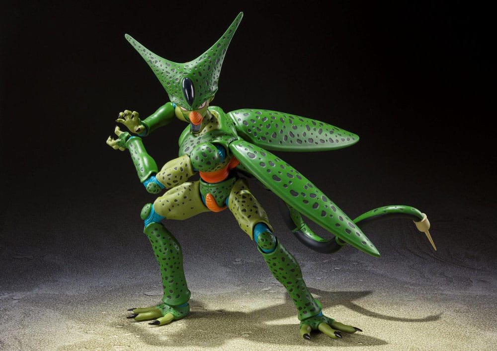 Dragonball Z S.H. Figuarts Actionfigur Cell First Form Reissue 17 cm - Smalltinytoystore