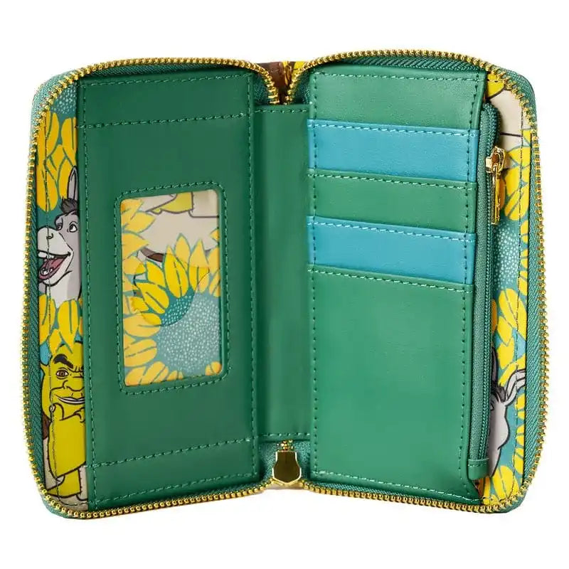 Dreamworks by Loungefly Geldbeutel Shrek & Donkey Sunflower Field - Smalltinytoystore