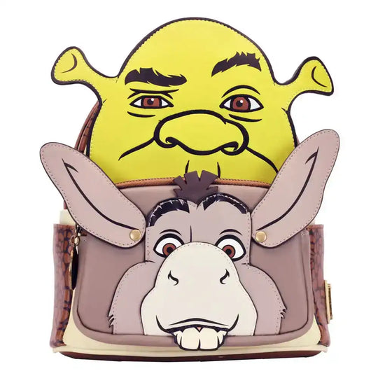 Dreamworks by Loungefly Mini Rucksack Shrek & Donkey Cosplay - Smalltinytoystore