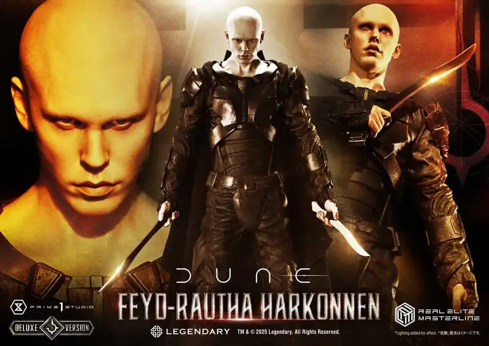 Dune: Part Two Real Elite Masterline Series Statue 1/3 Feyd-Rautha Harkonnen Ultimate Bonus Version 83 cm - Smalltinytoystore