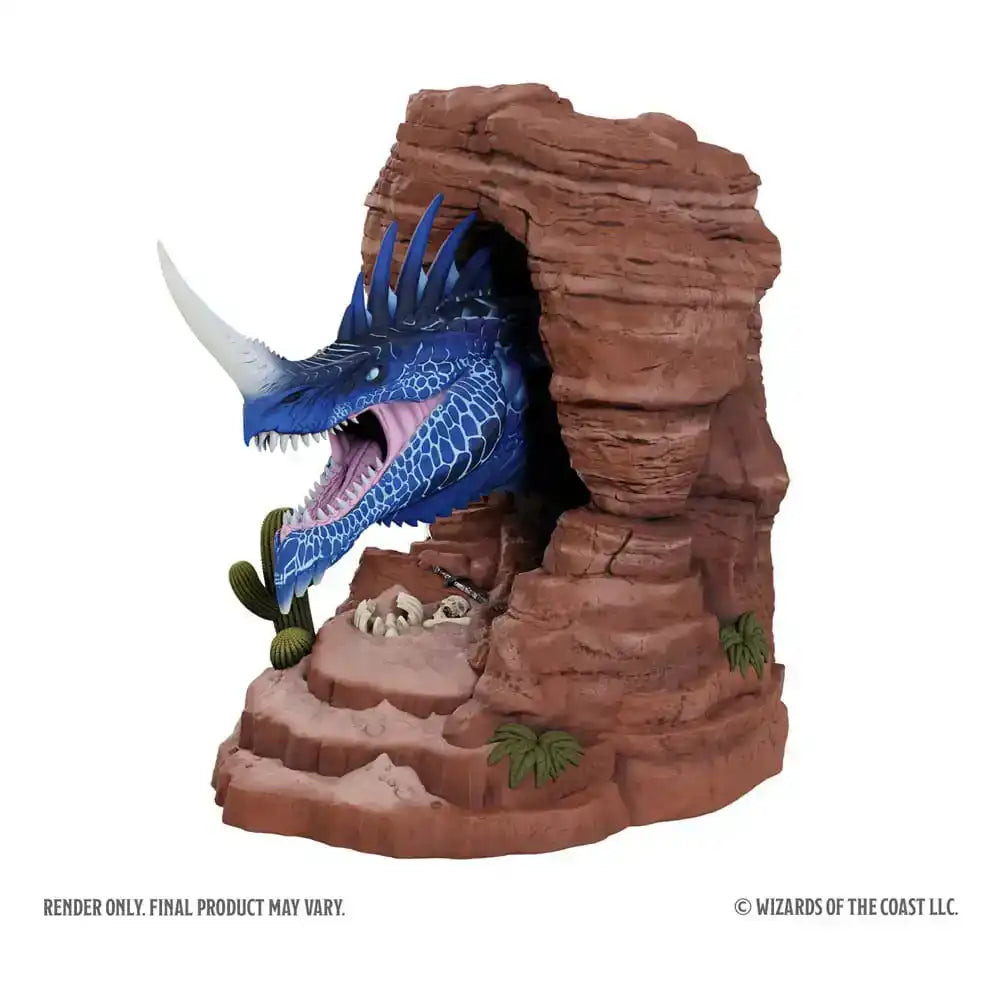Dungeons & Dragons Buchstützen Blue Dragon 17 cm - Smalltinytoystore