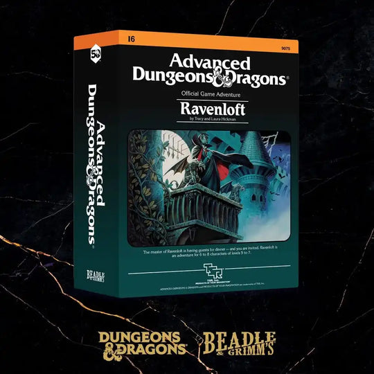 Dungeons & Dragons Classic Module Würfel Set Ravenloft (7) - Smalltinytoystore