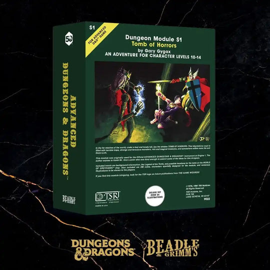 Dungeons & Dragons Classic Module Würfel Set Tomb of Horrors (7) - Smalltinytoystore