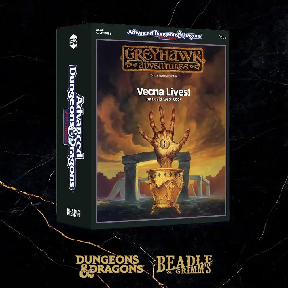 Dungeons & Dragons Classic Module Würfel Set Vecna Lives (7) - Smalltinytoystore