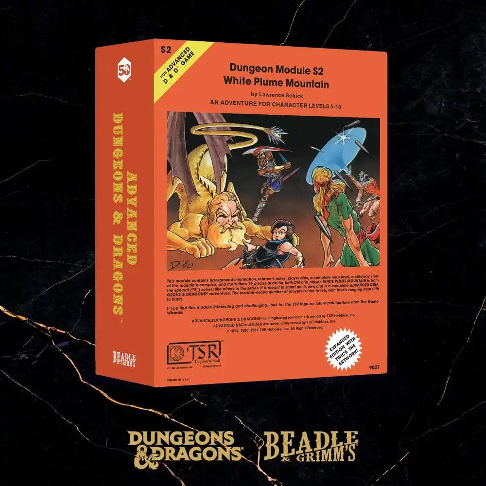 Dungeons & Dragons Classic Module Würfel Set White Plume Mountain (7) - Smalltinytoystore