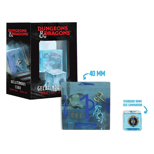 Dungeons & Dragons Jumbo Würfel Gelatinous Cube 4 cm - Smalltinytoystore
