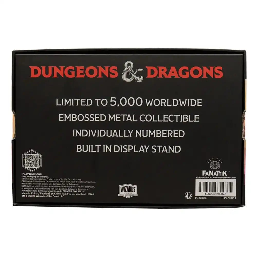 Dungeons & Dragons Medaille Lady of Pain Limited Edition - Smalltinytoystore
