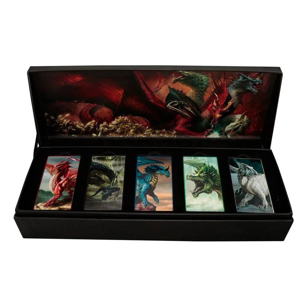 Dungeons & Dragons Metallbarren 5er-Set Chromatic Dragons Ingot - Smalltinytoystore