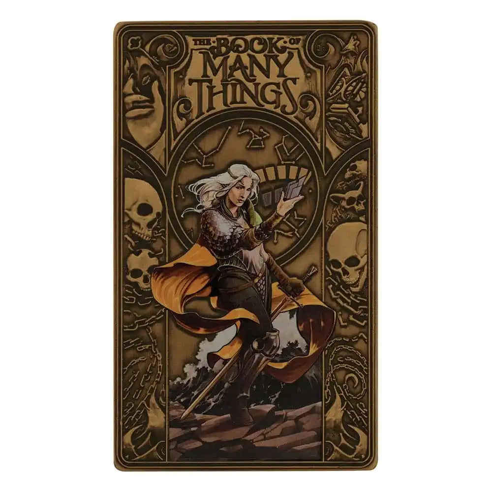 Dungeons & Dragons Metallbarren Book of Many Things Limited Edition - Smalltinytoystore