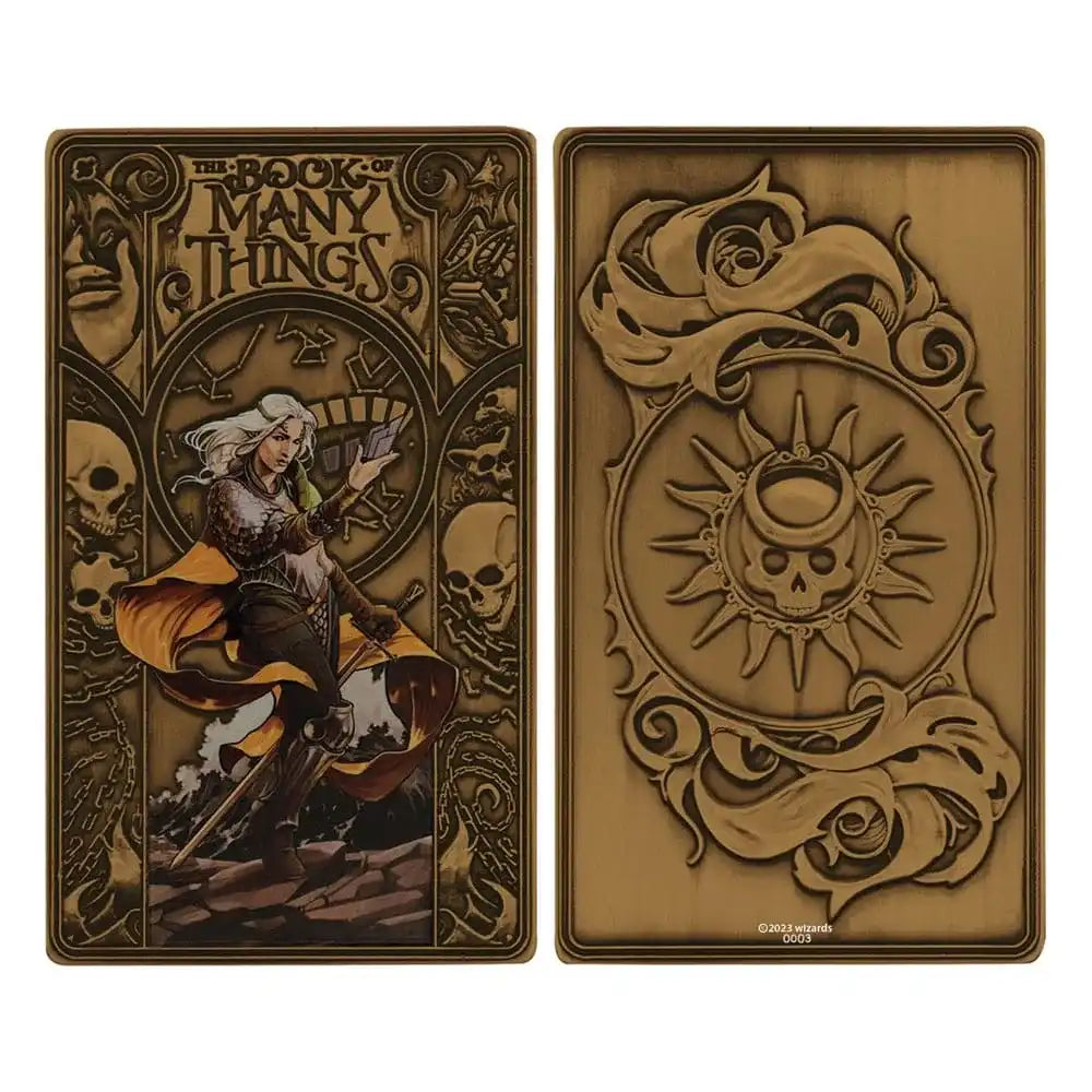 Dungeons & Dragons Metallbarren Book of Many Things Limited Edition - Smalltinytoystore