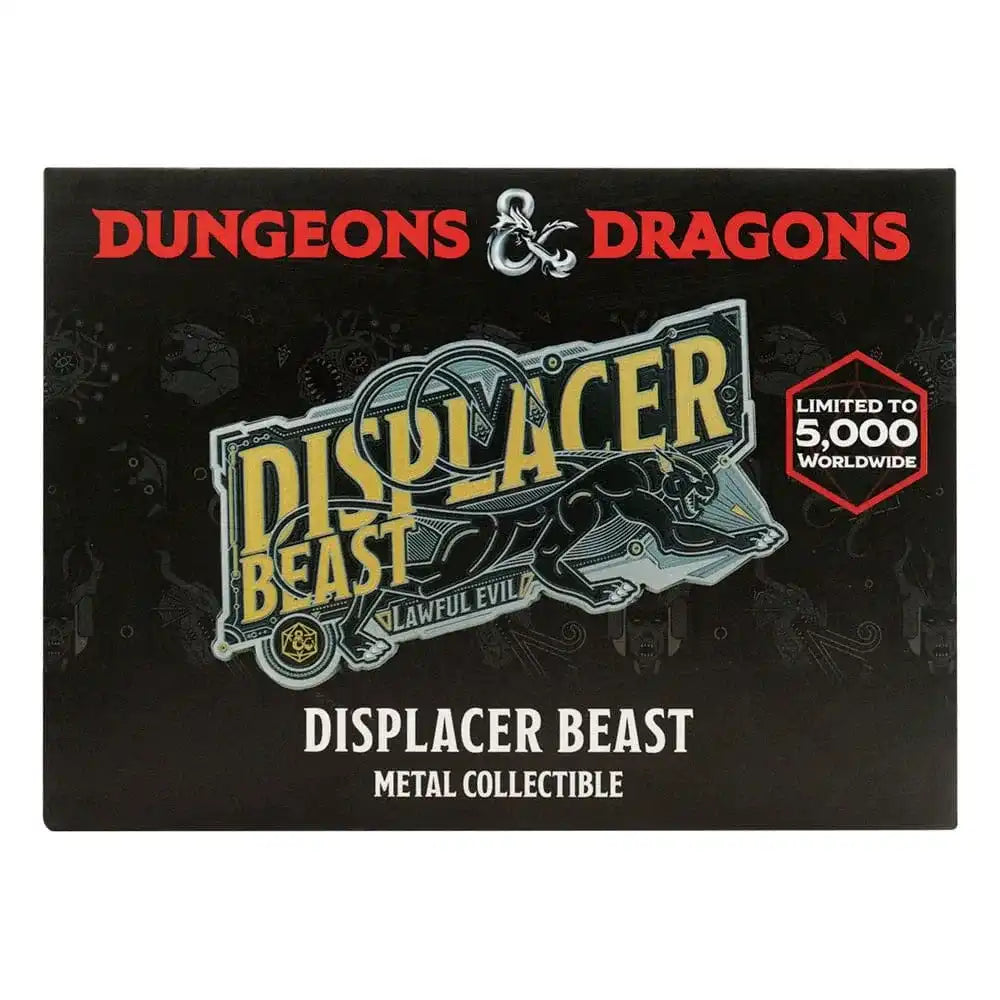 Dungeons & Dragons Metallbarren Displacer Beast Limited Edition - Smalltinytoystore