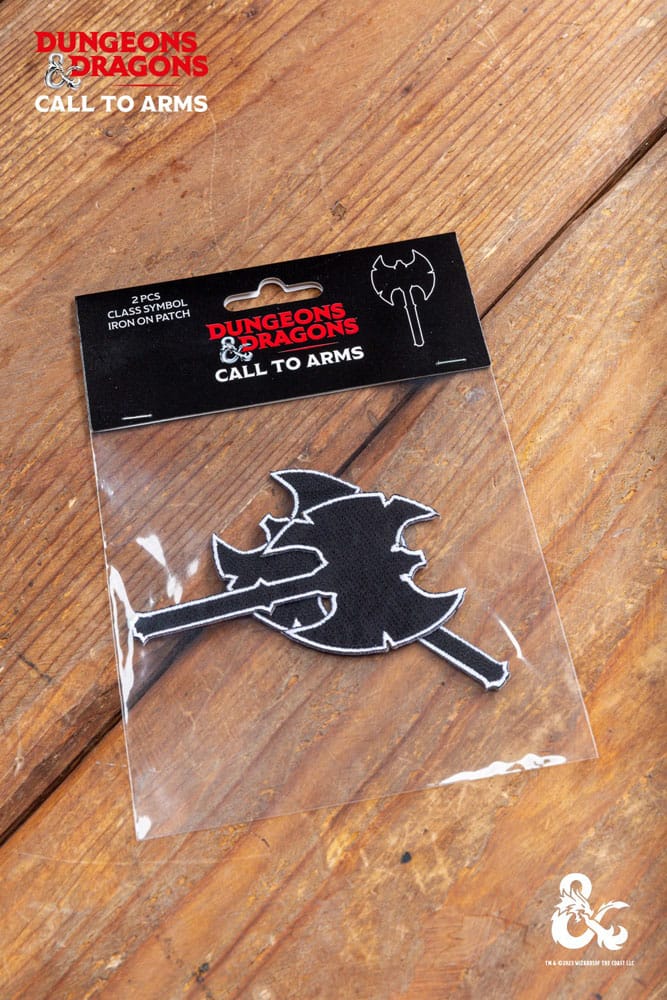 Dungeons & Dragons Patch-Set Barbarian - Smalltinytoystore