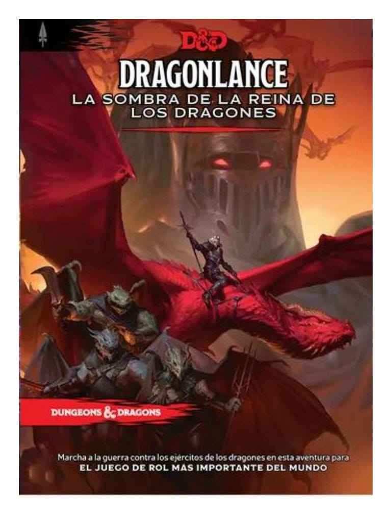 Dungeons & Dragons RPG Abenteuer Dragonlance: La sombra de la Reina de los Dragones spanisch - Smalltinytoystore