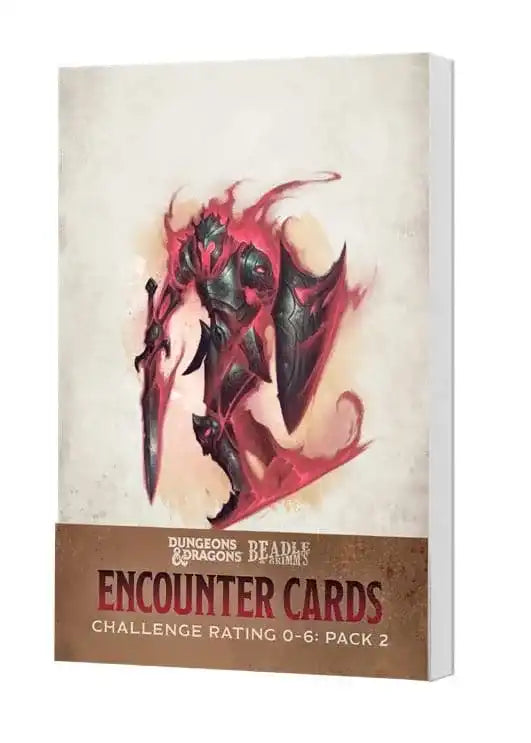 Dungeons & Dragons RPG Begegnungskarten Challenge Rating 0-6: Pack 2 *englisch* - Smalltinytoystore