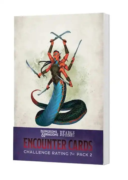 Dungeons & Dragons RPG Begegnungskarten Challenge Rating 7+: Pack 2 *englisch* - Smalltinytoystore