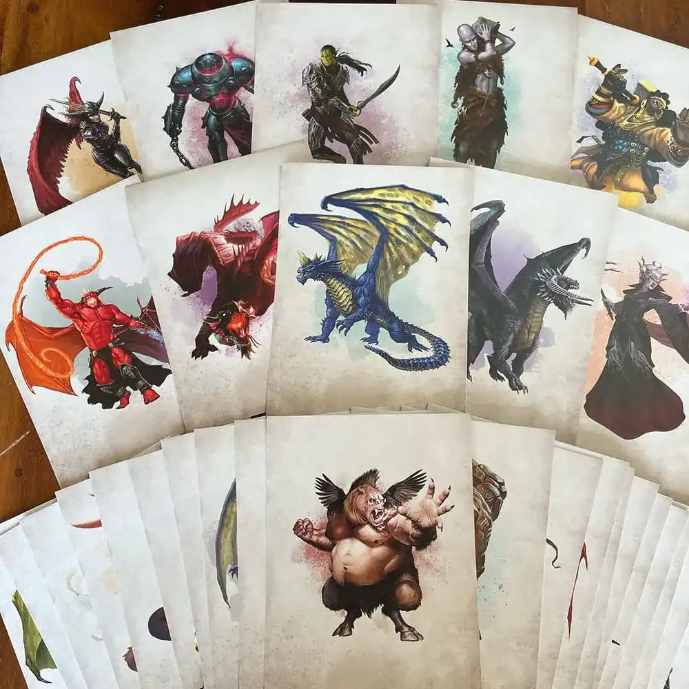 Dungeons & Dragons RPG Begegnungskarten Challenge Rating 7+: Pack 2 *englisch* - Smalltinytoystore