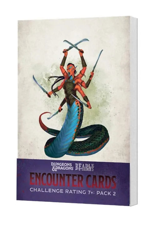 Dungeons & Dragons RPG Begegnungskarten Challenge Rating 7+: Pack 2 *englisch* - Smalltinytoystore