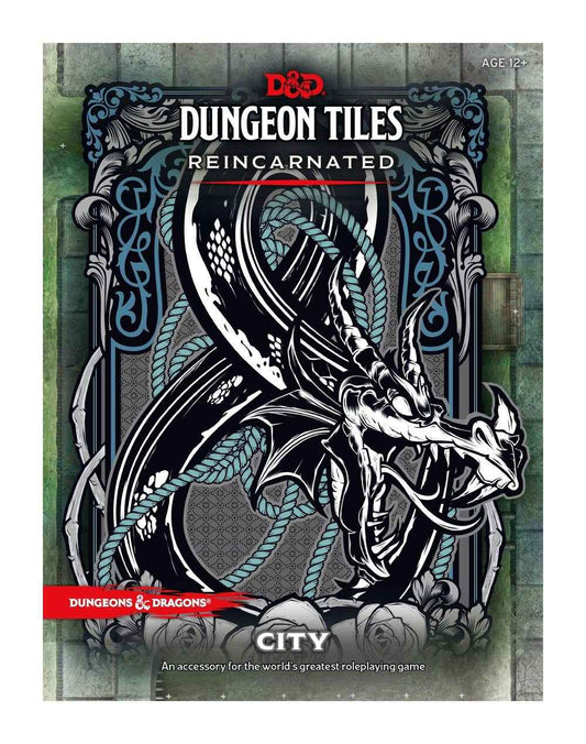 Dungeons & Dragons RPG Dungeon Tiles Reincarnated: City (16) - Smalltinytoystore
