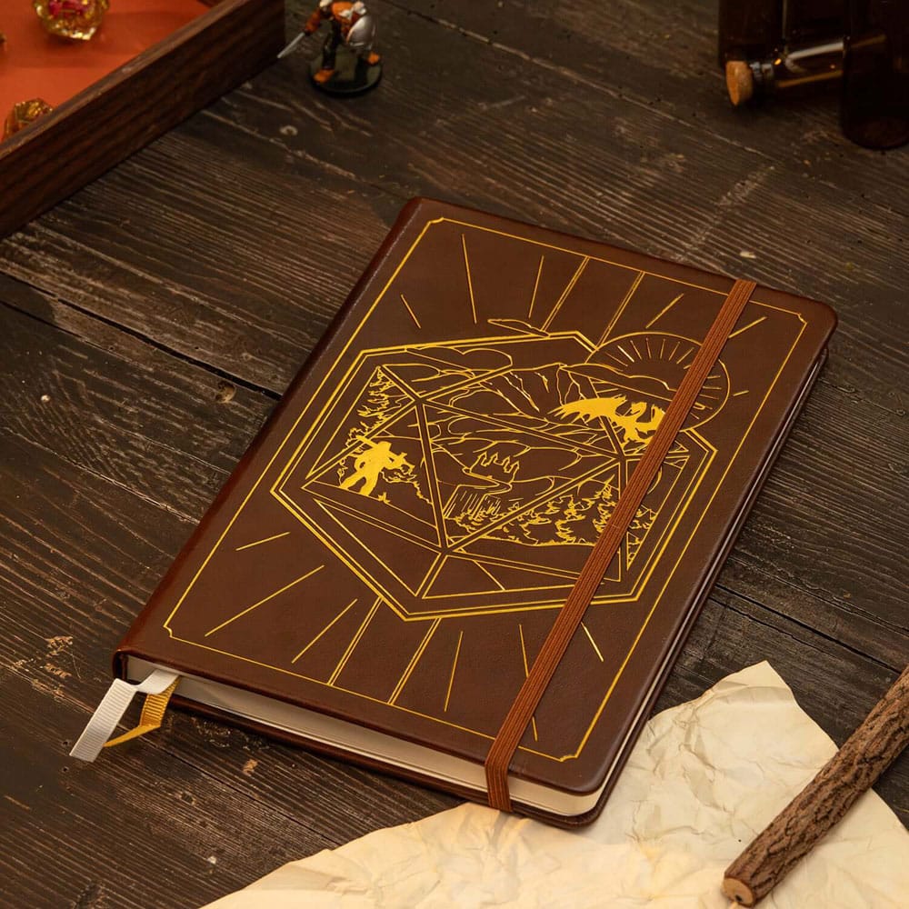 Dungeons & Dragons RPG Journal 5e Brown - Smalltinytoystore