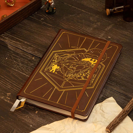 Dungeons & Dragons RPG Journal 5e Brown - Smalltinytoystore