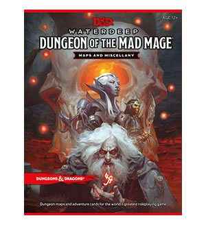 Dungeons & Dragons RPG Waterdeep: Dungeon of the Mad Mage - Maps & Miscellany englisch - Smalltinytoystore
