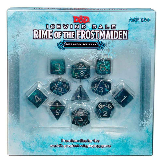 Dungeons & Dragons RPG Würfel Set Icewind Dale: Rime of the Frostmaiden - Smalltinytoystore