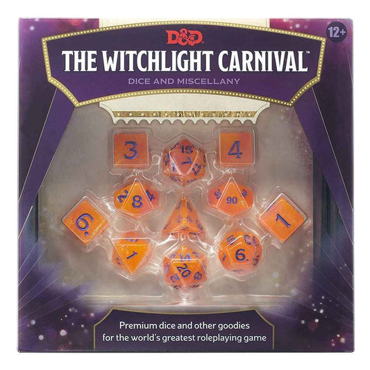 Dungeons & Dragons RPG Würfel Set Witchlight Carnival - Smalltinytoystore
