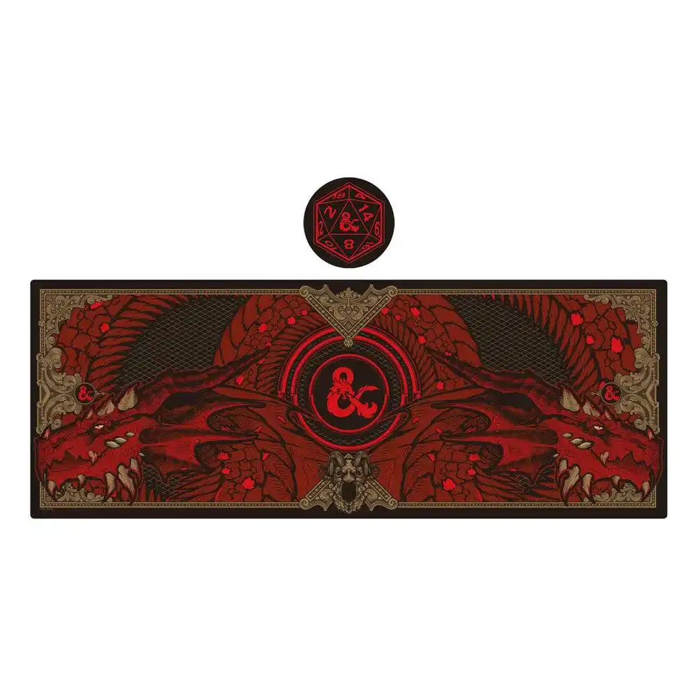 Dungeons & Dragons Schreibtischunterlage & Untersetzer Set Graphic - Smalltinytoystore