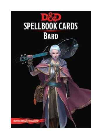 Dungeons & Dragons Spellbook Cards: Bard englisch - Smalltinytoystore