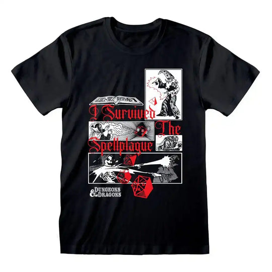 Dungeons & Dragons T-Shirt I Survived The Spellplague Größe L - Smalltinytoystore