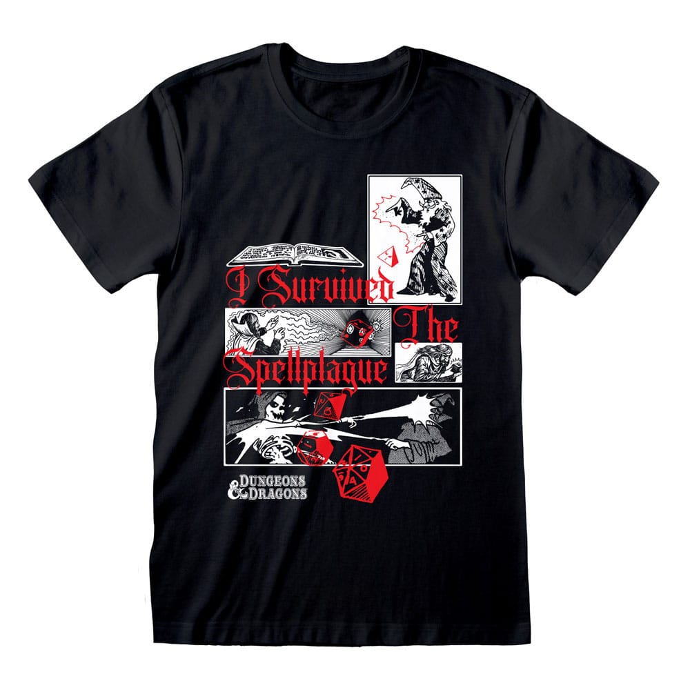Dungeons & Dragons T-Shirt I Survived The Spellplague Größe M - Smalltinytoystore
