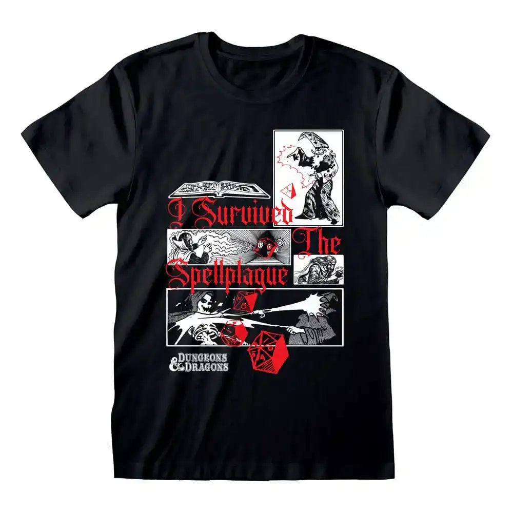 Dungeons & Dragons T-Shirt I Survived The Spellplague Größe XL - Smalltinytoystore